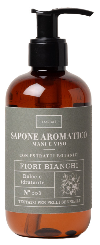 SAPONE AROMATICO MANI E VISO FIORI BIANCHI 003 250 ML SAPONE AROMATICO MANI E VISO FIORI BIANCHI 003 250 ML