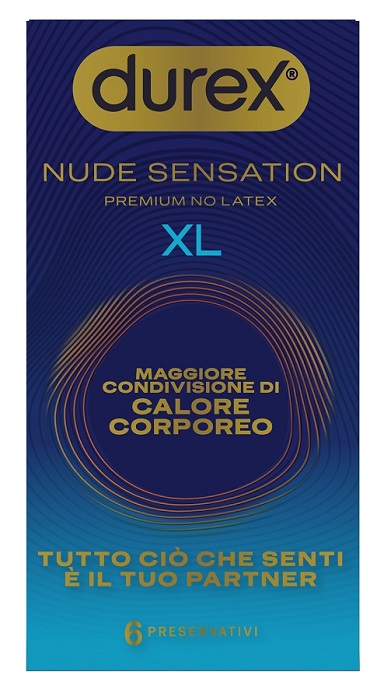 PRESERVATIVO DUREX NUDE SENSATION XL 6 PEZZI PRESERVATIVO DUREX NUDE SENSATION XL 6 PEZZI