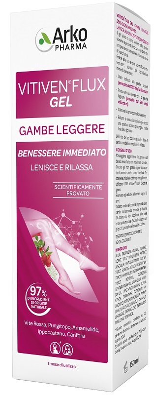 VITIVEN FLUX GEL BENESSERE IMMEDIATO 150 ML VITIVEN FLUX GEL BENESSERE IMMEDIATO 150 ML
