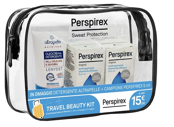 PERSPIREX ROLL ON ORIGINAL TRAVEL KIT 2 ROLL ON ORIGINAL 20 ML + 1 DETERGENTE ALTRAPELLE OMAGGIO PERSPIREX ROLL ON ORIGINAL TRAVEL KIT 2 ROLL ON ORIGINAL 20 ML + 1 DETERGENTE ALTRAPELLE OMAGGIO