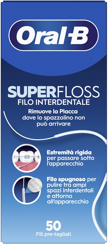 ORALB MAN FILO SUPERFLOSS NEW ORALB MAN FILO SUPERFLOSS NEW