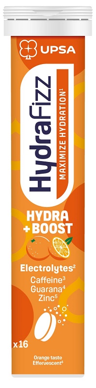 UPSA HYDRAFIZZ BOOST MAXIMIZE HYDRATION 16 COMPRESSE EFFERVESCENTI UPSA HYDRAFIZZ BOOST MAXIMIZE HYDRATION 16 COMPRESSE EFFERVESCENTI