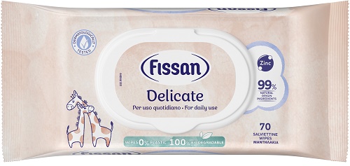 FISSAN SALVIETTE DELICATE NEW 70 PEZZI FISSAN SALVIETTE DELICATE NEW 70 PEZZI