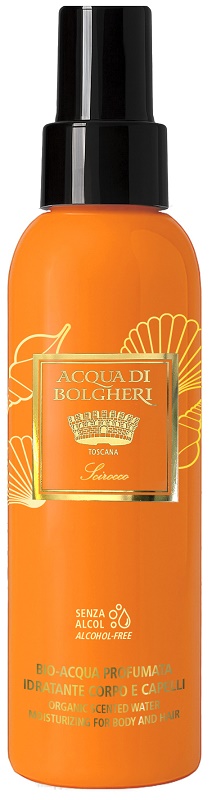 ACQUA DI BOLGHERI BIO ACQUA PROFUMATA IDRATANTE CORPO E CAPELLI SCIROCCO 150 ML ACQUA DI BOLGHERI BIO ACQUA PROFUMATA IDRATANTE CORPO E CAPELLI SCIROCCO 150 ML