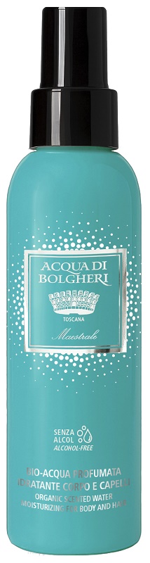ACQUA DI BOLGHERI BIO ACQUA PROFUMATA IDRATANTE CORPO E CAPELLI MAESTRALE 150 ML ACQUA DI BOLGHERI BIO ACQUA PROFUMATA IDRATANTE CORPO E CAPELLI MAESTRALE 150 ML
