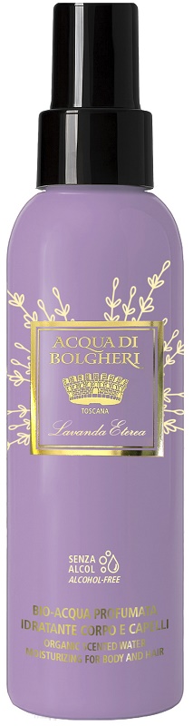 ACQUA DI BOLGHERI BIO ACQUA PROFUMATA IDRATANTE CORPO E CAPELLI LAVANDA 150 ML ACQUA DI BOLGHERI BIO ACQUA PROFUMATA IDRATANTE CORPO E CAPELLI LAVANDA 150 ML