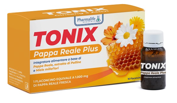 TONIX PAPPA REALE PLUS 10 FLACONCINI DA 15 ML TONIX PAPPA REALE PLUS 10 FLACONCINI DA 15 ML