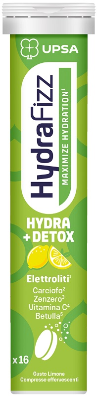 UPSA HYDRAFIZZ DETOX MAXIMIZE HYDRATION 16 COMPRESSE EFFERVESCENTI UPSA HYDRAFIZZ DETOX MAXIMIZE HYDRATION 16 COMPRESSE EFFERVESCENTI