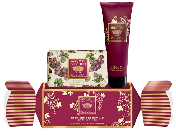 BACCHE DI VINUM COFANETTO BIO SAPONETTA & BIO CREMA MANI CON OLIO DI OLIVA BIO BACCHE DI VINUM COFANETTO BIO SAPONETTA & BIO CREMA MANI CON OLIO DI OLIVA BIO