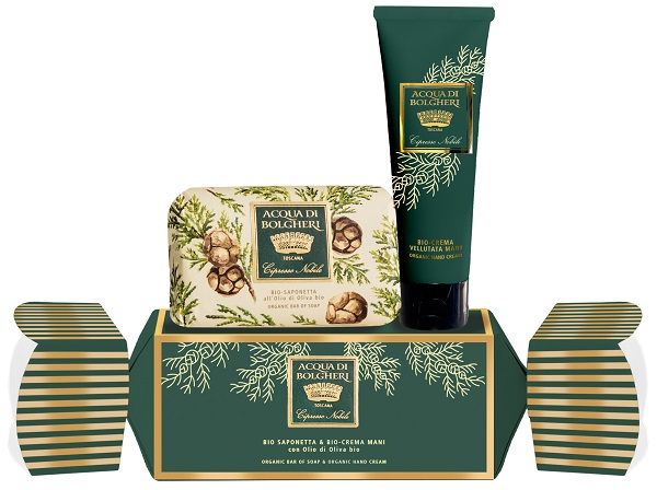 CIPRESSO NOBILE COFANETTO CARAMELLA BIO SAPONETTA & BIO CREMA MANI CON OLIO DI OLIVA BIO CIPRESSO NOBILE COFANETTO CARAMELLA BIO SAPONETTA & BIO CREMA MANI CON OLIO DI OLIVA BIO