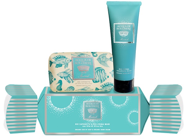 MAESTRALE COFANETTO CARAMELLA BIO SAPONETTA & BIO CREMA MANI CON OLIO DI OLIVA BIO