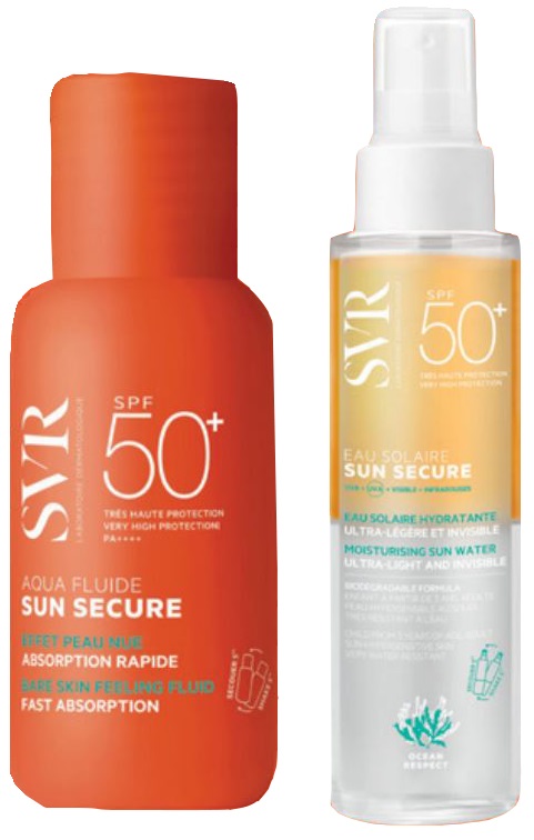 SUN SECURE SUMMER SET 2026 CON AQUA FLUIDE PROTEZIONE VISO 50 ML + EAU SOLAIRE PROTEZIONE CORPO 100 ML SUN SECURE SUMMER SET 2026 CON AQUA FLUIDE PROTEZIONE VISO 50 ML + EAU SOLAIRE PROTEZIONE CORPO 100 ML