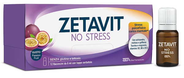 ZETAVIT NO STRESS 12 FLACONCINI 8 ML ZETAVIT NO STRESS 12 FLACONCINI 8 ML