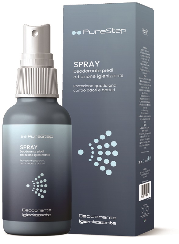 PURESTEP SPRAY DEODORANTE PIEDI IGIENIZZANTE 30 ML PURESTEP SPRAY DEODORANTE PIEDI IGIENIZZANTE 30 ML