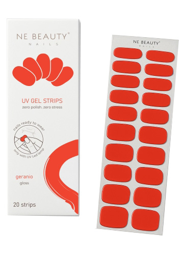 NE BEAUTY GERANIO UV 20 STRIPS
