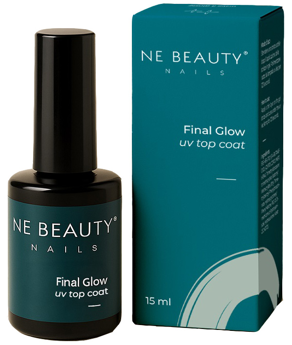 NE BEAUTY FINAL GLOW TOP COAT UV 15 ML NE BEAUTY FINAL GLOW TOP COAT UV 15 ML