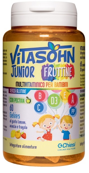 VITASOHN JUNIOR FRUTTINE PROMO 60 CARAMELLE GELEES VITASOHN JUNIOR FRUTTINE PROMO 60 CARAMELLE GELEES