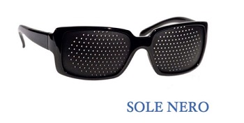 OCCHIALE PREMONTATO GOODLOOK CON FORI STENOPEICI MODELLO SOLE OCCHIALE PREMONTATO GOODLOOK CON FORI STENOPEICI MODELLO SOLE