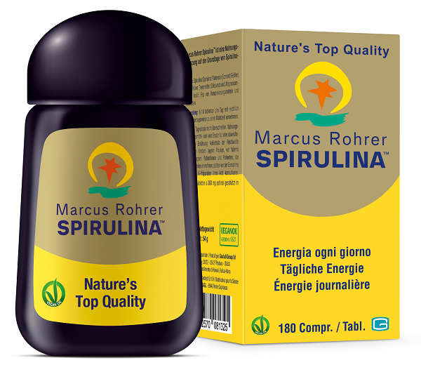 SPIRULINA MARCUS ROHRER 180 COMPRESSE SPIRULINA MARCUS ROHRER 180 COMPRESSE