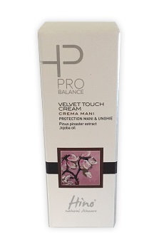 HINO NATURAL SKINCARE PRO BALANCE VELVET TOUCH CREAM CREMA MANI 30 ML HINO NATURAL SKINCARE PRO BALANCE VELVET TOUCH CREAM CREMA MANI 30 ML