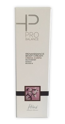 HINO NATURAL SKINCARE PRO BALANCE RENAISSANCE BODY CREAM CREMA CORPO 200 ML HINO NATURAL SKINCARE PRO BALANCE RENAISSANCE BODY CREAM CREMA CORPO 200 ML