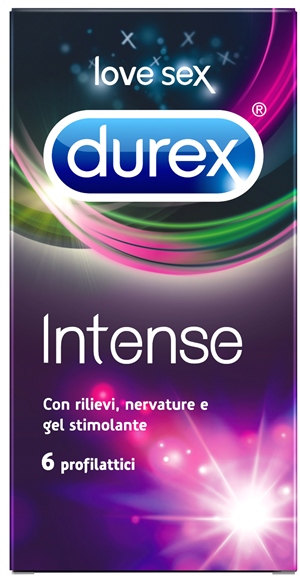DUREX INTENSE ORGASMIC CONDOM 6 PEZZI DUREX INTENSE ORGASMIC CONDOM 6 PEZZI