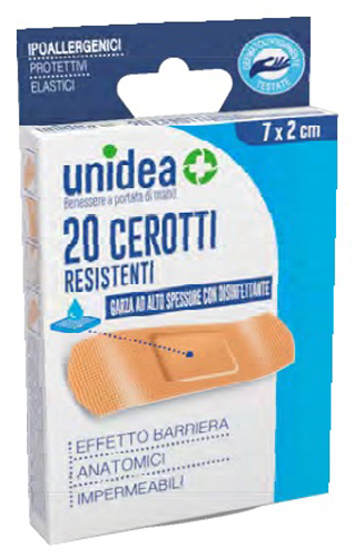 CEROTTO UNIDEA POLIURETANO MEDI 7X2 CM 20 PEZZI CEROTTO UNIDEA POLIURETANO MEDI 7X2 CM 20 PEZZI