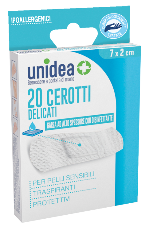 CEROTTO UNIDEA TESSUTO NON TESSUTO MEDI 7X2 CM 20 PEZZI CEROTTO UNIDEA TESSUTO NON TESSUTO MEDI 7X2 CM 20 PEZZI