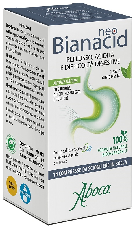 NEOBIANACID 14 COMPRESSE MASTICABILI NEOBIANACID 14 COMPRESSE MASTICABILI