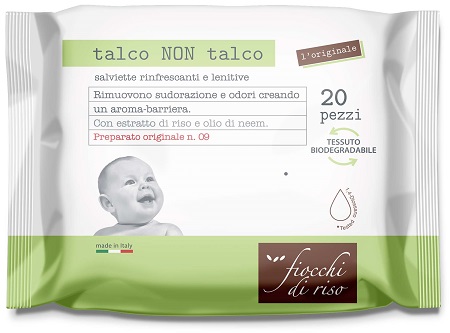 FIOCCHI DI RISO SALVIETTE TALCO NON TALCO FIOCCHI DI RISO SALVIETTE TALCO NON TALCO