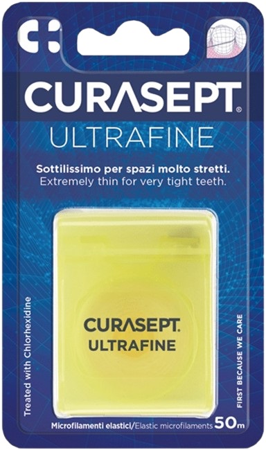 CURASEPT ULTRAFINE FILO INTERDENTALE NON CERATO CLOREXIDINA CURASEPT ULTRAFINE FILO INTERDENTALE NON CERATO CLOREXIDINA