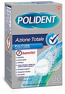 POLIDENT AZIONE TOTALE 66 COMPRESSE PULITORE PER PROTESI QUOTIDIANO POLIDENT AZIONE TOTALE 66 COMPRESSE PULITORE PER PROTESI QUOTIDIANO
