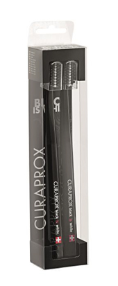 CURAPROX BLACK IS WHITE DENTIFRICI SBIANCANTI 2 SPAZZOLINI CURAPROX BLACK IS WHITE DENTIFRICI SBIANCANTI 2 SPAZZOLINI