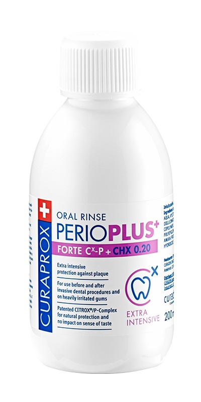 CURAPROX PERIOPLUS+ FORTE CHX 0,20% 200 ML CURAPROX PERIOPLUS+ FORTE CHX 0,20% 200 ML