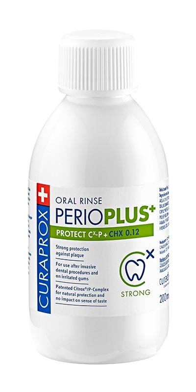 CURAPROX PERIOPLUS+ PROTECT CHX 0,12% 200 ML CURAPROX PERIOPLUS+ PROTECT CHX 0,12% 200 ML