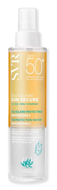 SUN SECURE EAU SOLAIRE SPF50 200 ML SUN SECURE EAU SOLAIRE SPF50 200 ML