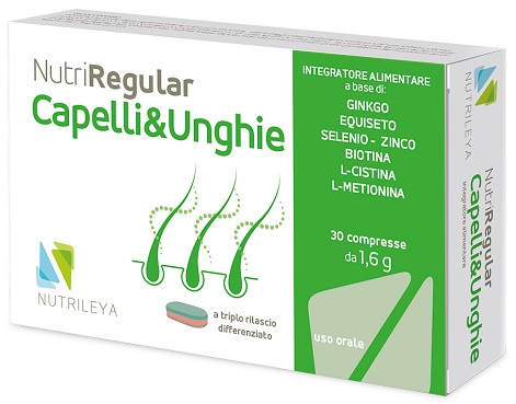 NUTRIREGULAR CAPELLI & UNGHIE 30 COMPRESSE NUTRIREGULAR CAPELLI & UNGHIE 30 COMPRESSE