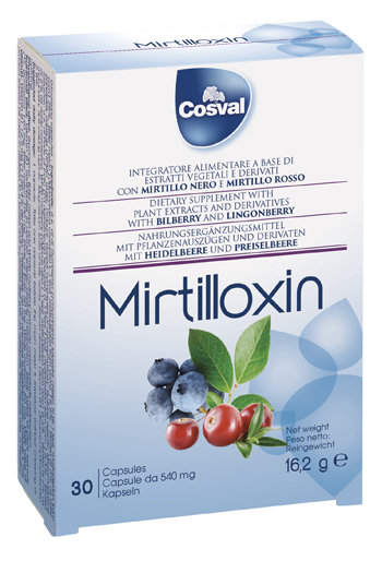 MIRTILLOXIN 30 CAPSULE MIRTILLOXIN 30 CAPSULE