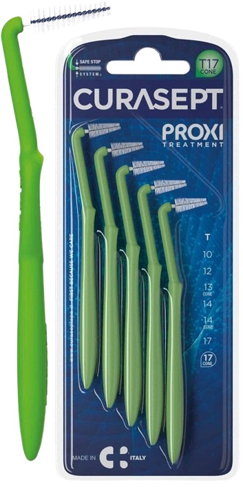 CURASEPT PROXI ANGLE P09 VERDE CHIARO/LIGHT GREEN 5 PEZZI CURASEPT PROXI ANGLE P09 VERDE CHIARO/LIGHT GREEN 5 PEZZI