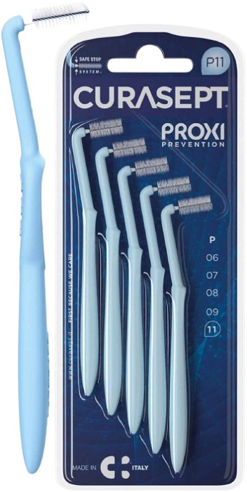 CURASEPT PROXI ANGLE P11 AZZURRO/LIGHT BLUE 5 PEZZI CURASEPT PROXI ANGLE P11 AZZURRO/LIGHT BLUE 5 PEZZI