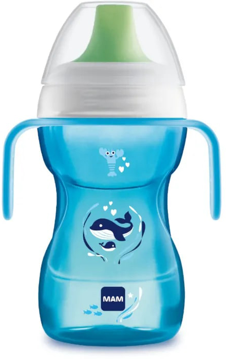 MAM TAZZA FUN TO DRINK 270 ML 8+ BECCUCCIO RIGIDO MASCHIO MAM TAZZA FUN TO DRINK 270 ML 8+ BECCUCCIO RIGIDO MASCHIO