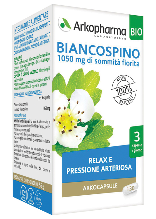 ARKO CAPSULE BIANCOSPINO BIO 45 CAPSULE ARKO CAPSULE BIANCOSPINO BIO 45 CAPSULE