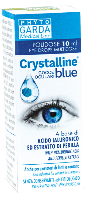 CRYSTALLINE BLUE GOCCE POLIDOSE 10 ML CRYSTALLINE BLUE GOCCE POLIDOSE 10 ML