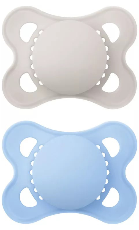 MAM SUCCHIETTO ORIGINAL 2-6 MESI SILICONE MASCHIO 2 PEZZI MAM SUCCHIETTO ORIGINAL 2-6 MESI SILICONE MASCHIO 2 PEZZI