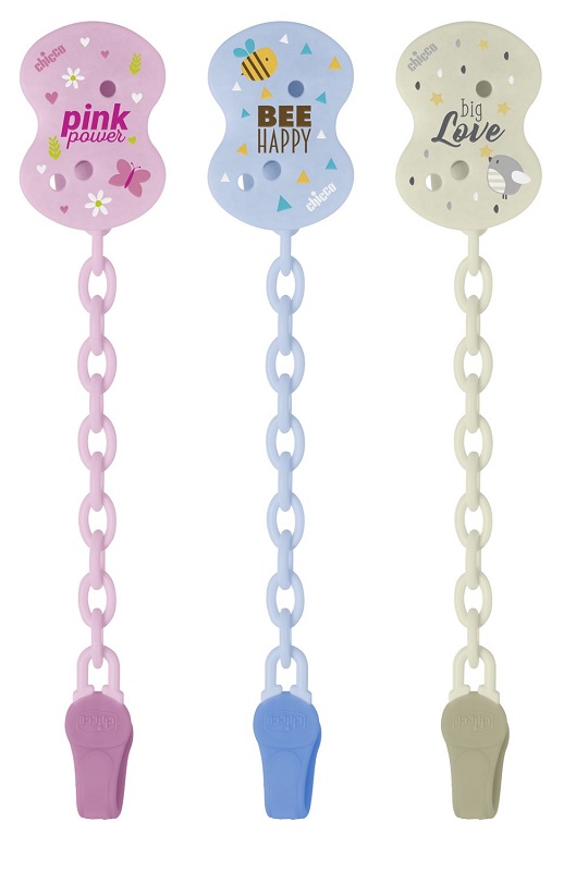 CHICCO CLIP CON CATENELLA MIXED COLORS NEW 2020 CHICCO CLIP CON CATENELLA MIXED COLORS NEW 2020
