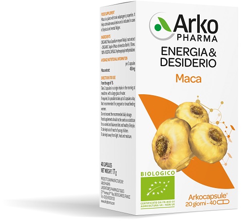 ARKO CAPSULE MACA BIO 40 CAPSULE ARKO CAPSULE MACA BIO 40 CAPSULE