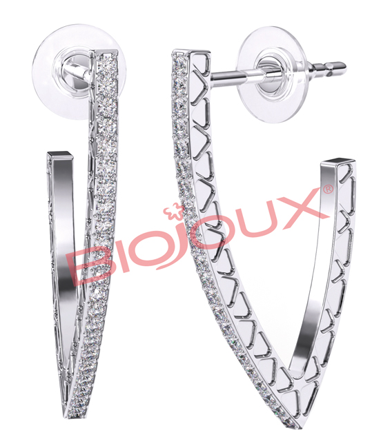 BJT205 ORECCHINI SIDNEY BOW STAINLESS STEEL BJT205 ORECCHINI SIDNEY BOW STAINLESS STEEL