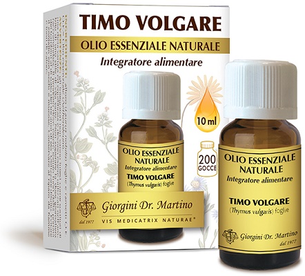 TIMO VOLGARE OLIO ESSENZIALE NATURALE 10 ML TIMO VOLGARE OLIO ESSENZIALE NATURALE 10 ML