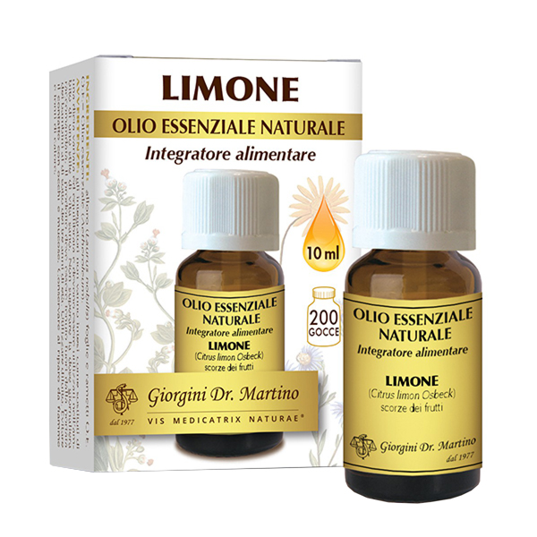 LIMONE OLIO ESSENZIALE NATURALE 10 ML LIMONE OLIO ESSENZIALE NATURALE 10 ML