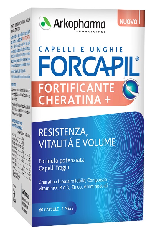 FORCAPIL FORTIFICANTE CHERATINA 60 CAPSULE FORCAPIL FORTIFICANTE CHERATINA 60 CAPSULE
